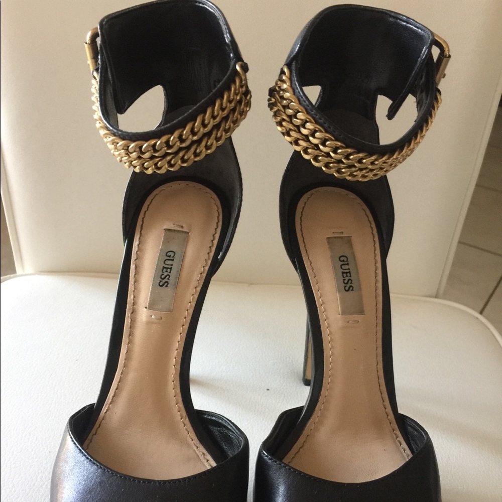 Guess leather heels
